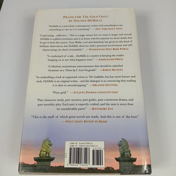 Nelson DeMille The Gate House Hard Cover Sequel to The Gold Coast Pre Owned - Picture 8 of 10